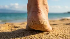 Grovt hård hud på hälarna: Hur man mjukar upp huden och återställer dess mjukhet