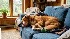 Varför somnar en hund så snabbt: en vana eller ett symptom som är lätt att missa