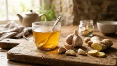 Vitlökste: så gör du en mildare kopp med citron, ingefära och honung